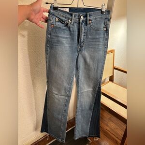 Gap 70s flare high-rise jeans